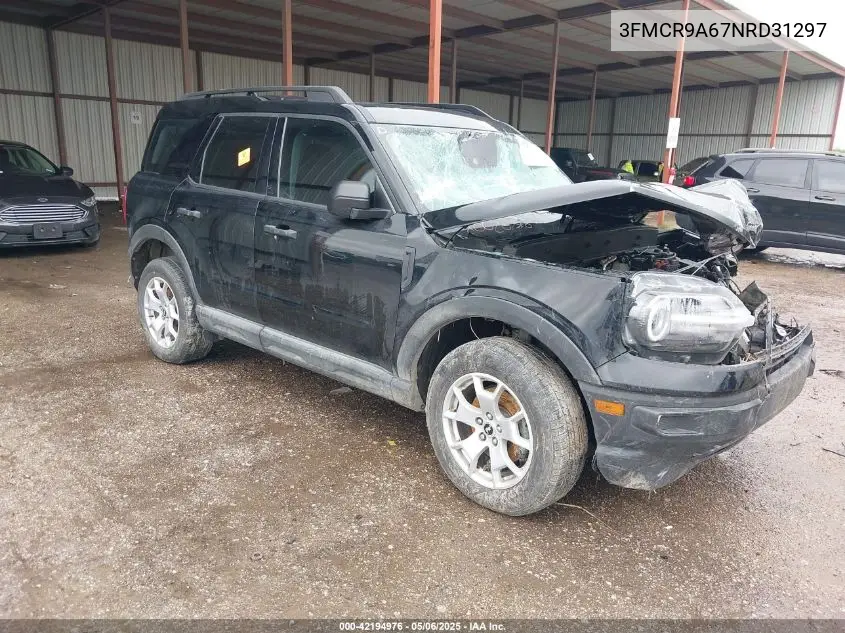 2022 Ford Bronco Sport VIN: 3FMCR9A67NRD31297 Lot: 42194976