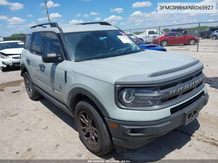 3fmcr9b6xnrd65927 3FMCR9B6XNRD65927 2022 Ford Bronco Sport Big Bend