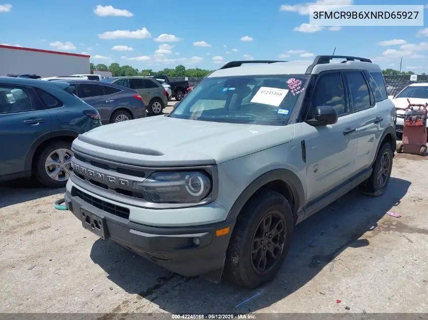 3fmcr9b6xnrd65927 3FMCR9B6XNRD65927 2022 Ford Bronco Sport Big Bend