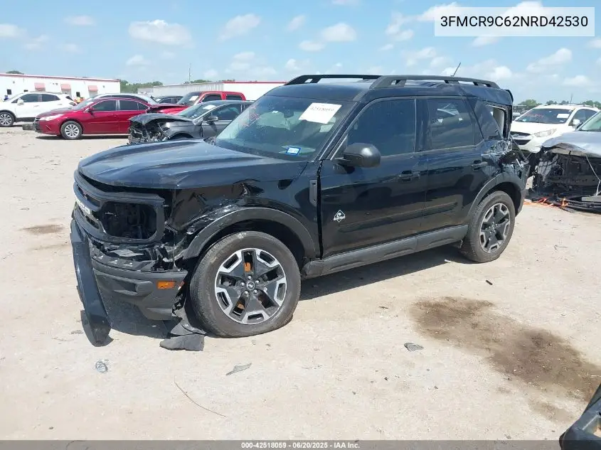 2022 Ford Bronco Sport Outer Banks VIN: 3FMCR9C62NRD42530 Lot: 42518059