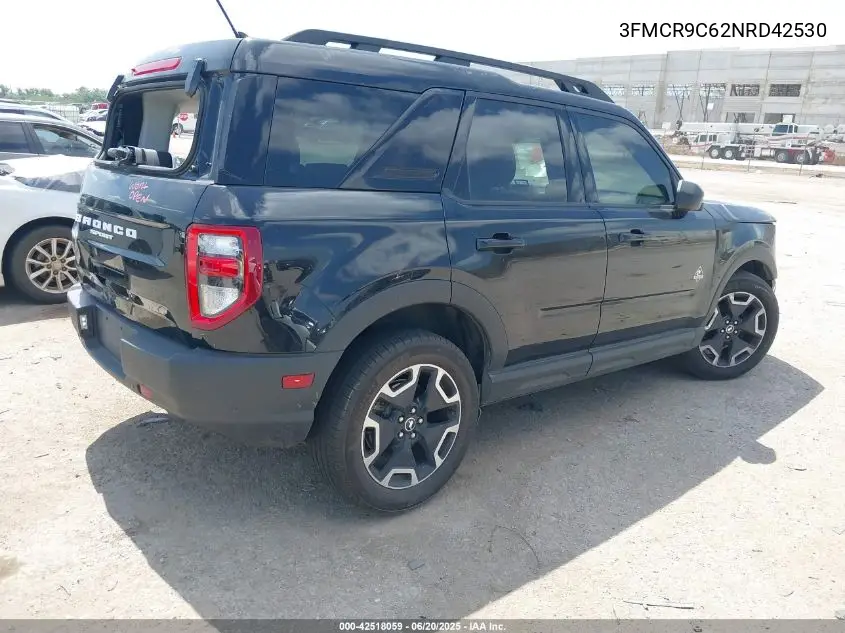 2022 Ford Bronco Sport Outer Banks VIN: 3FMCR9C62NRD42530 Lot: 42518059