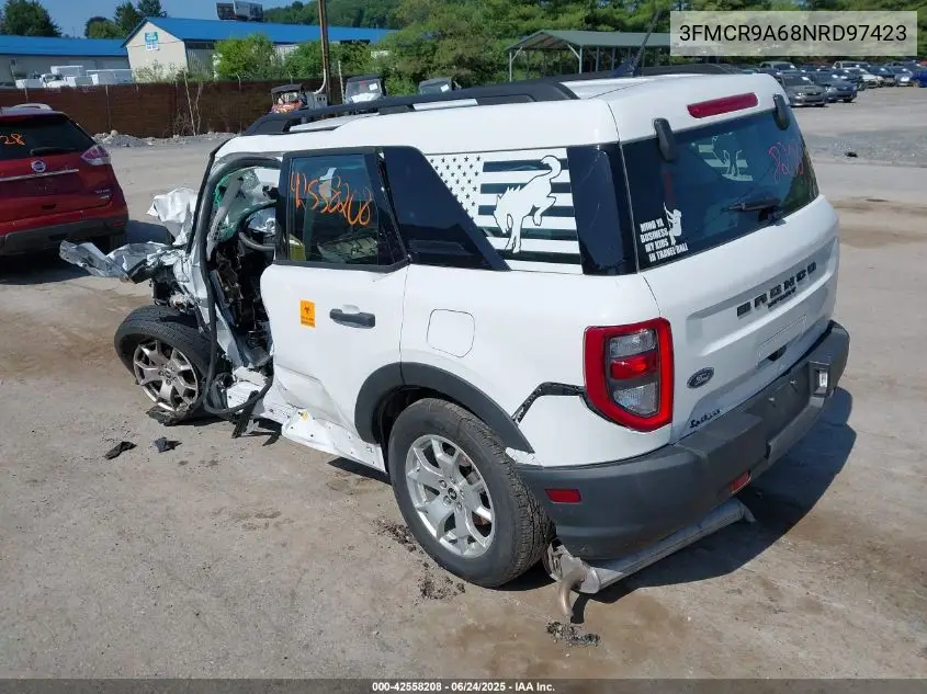 2022 Ford Bronco Sport VIN: 3FMCR9A68NRD97423 Lot: 42558208