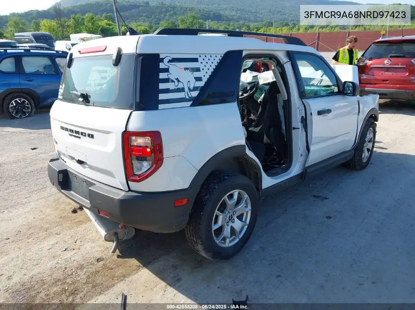 2022 Ford Bronco Sport VIN: 3FMCR9A68NRD97423 Lot: 42558208