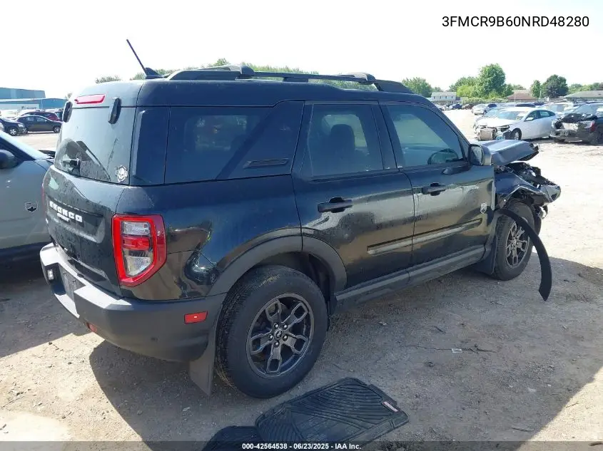 2022 Ford Bronco Sport Big Bend VIN: 3FMCR9B60NRD48280 Lot: 42564538