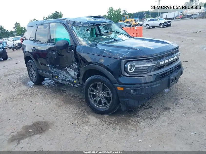 2022 Ford Bronco Sport Big Bend VIN: 3FMCR9B65NRE09560 Lot: 42582840