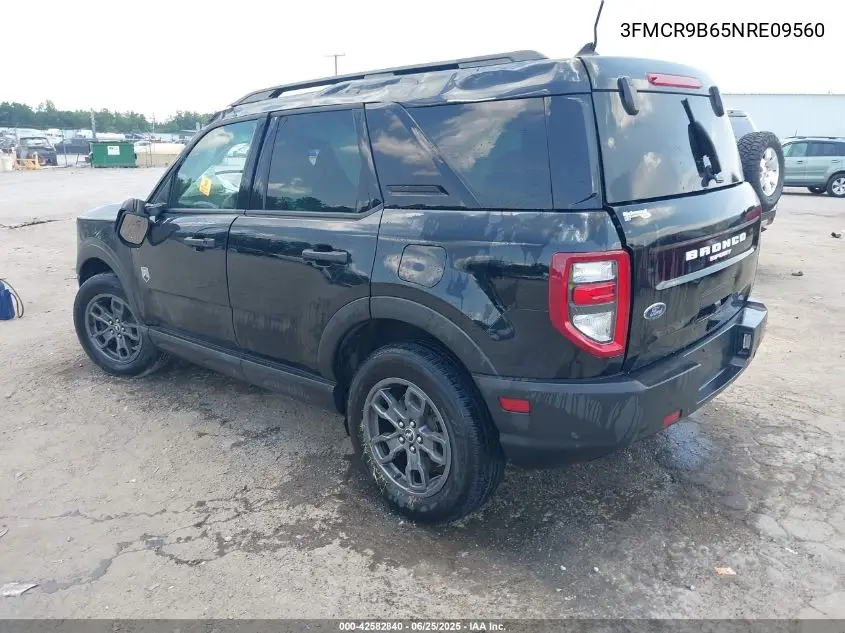 2022 Ford Bronco Sport Big Bend VIN: 3FMCR9B65NRE09560 Lot: 42582840