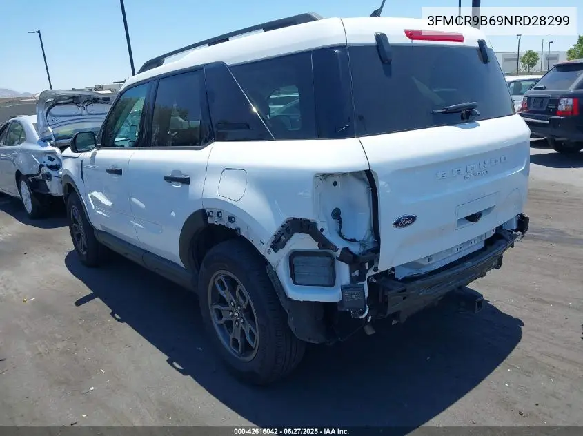 2022 Ford Bronco Sport Big Bend VIN: 3FMCR9B69NRD28299 Lot: 42616042