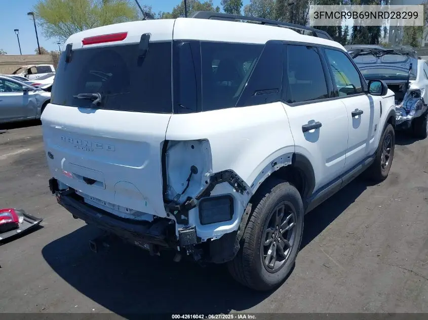 2022 Ford Bronco Sport Big Bend VIN: 3FMCR9B69NRD28299 Lot: 42616042