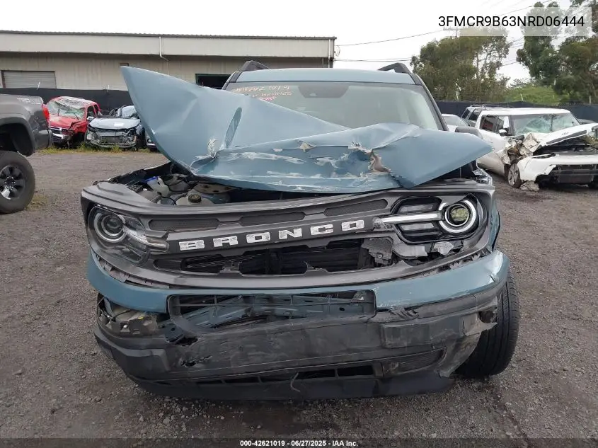2022 Ford Bronco Sport Big Bend VIN: 3FMCR9B63NRD06444 Lot: 42621019