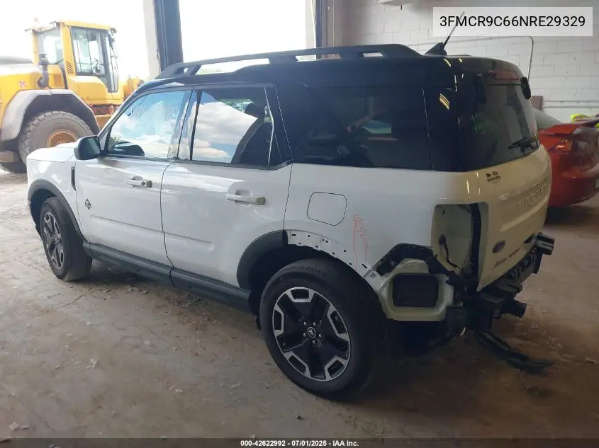 2022 Ford Bronco Sport Outer Banks VIN: 3FMCR9C66NRE29329 Lot: 42622992