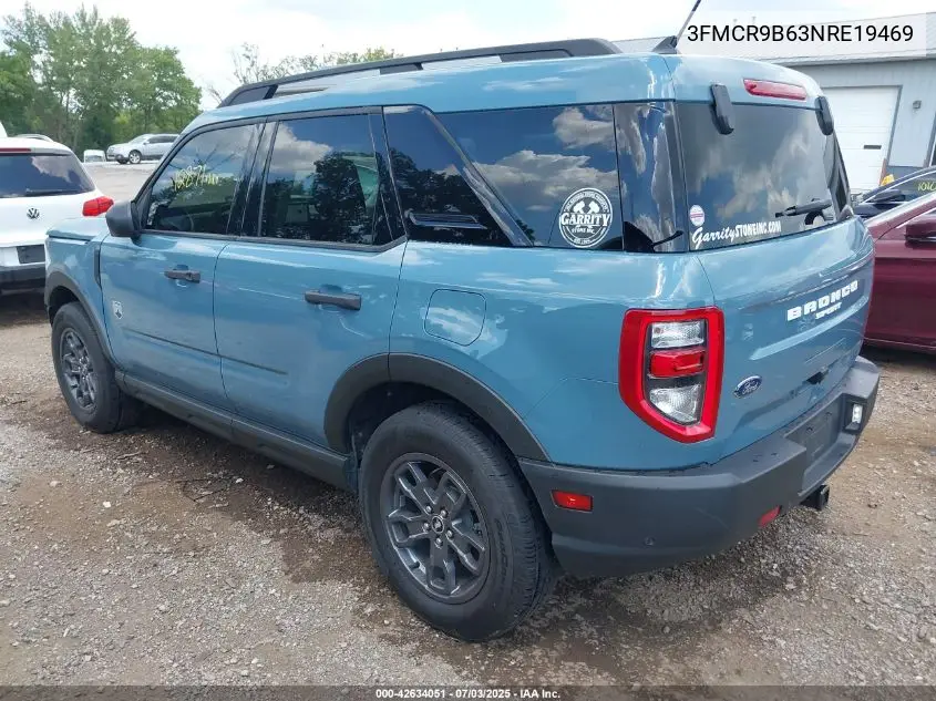 2022 Ford Bronco Sport Big Bend VIN: 3FMCR9B63NRE19469 Lot: 42634051
