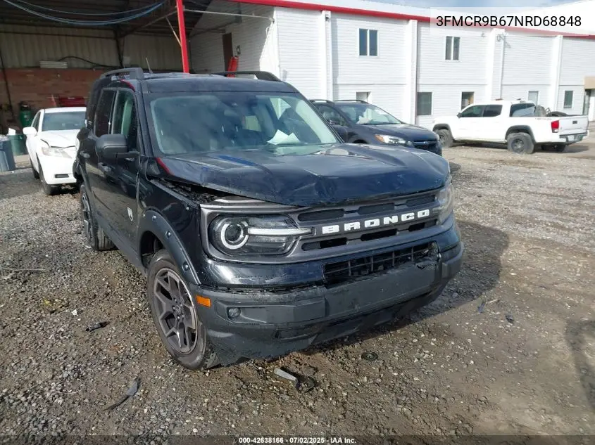 2022 Ford Bronco Sport Big Bend VIN: 3FMCR9B67NRD68848 Lot: 42638166