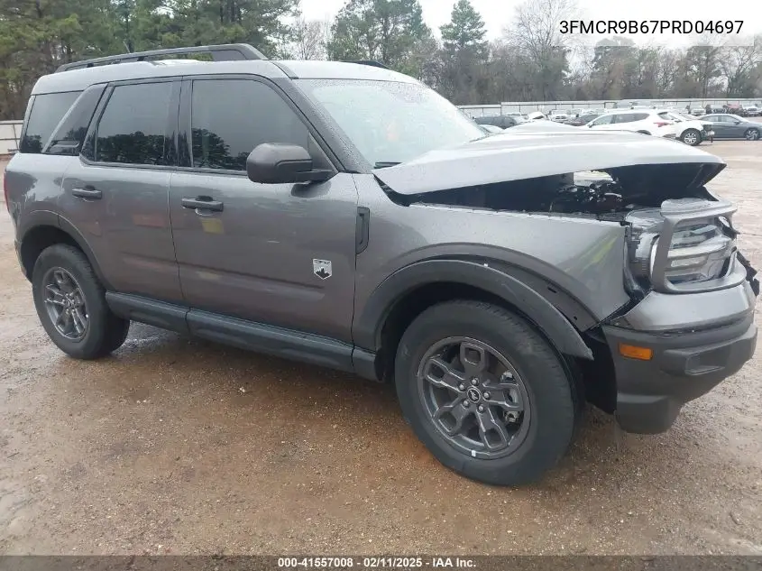 2023 Ford Bronco Sport Big Bend VIN: 3FMCR9B67PRD04697 Lot: 41557008