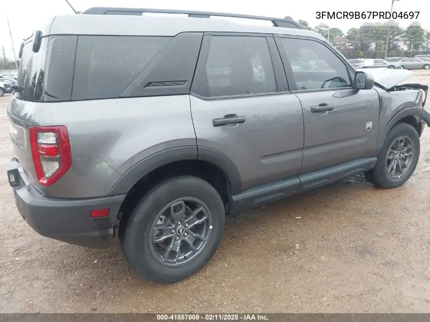 2023 Ford Bronco Sport Big Bend VIN: 3FMCR9B67PRD04697 Lot: 41557008