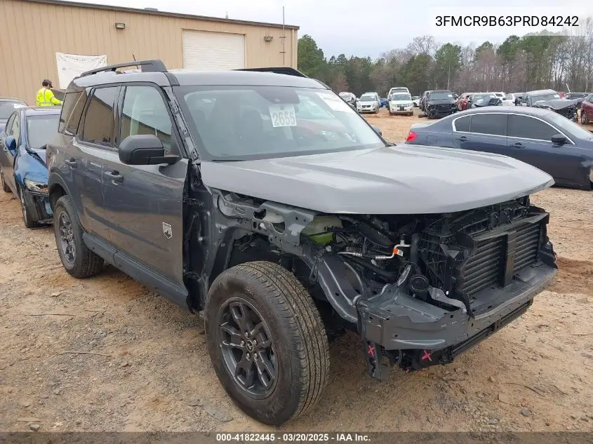 2023 Ford Bronco Sport Big Bend VIN: 3FMCR9B63PRD84242 Lot: 41822445