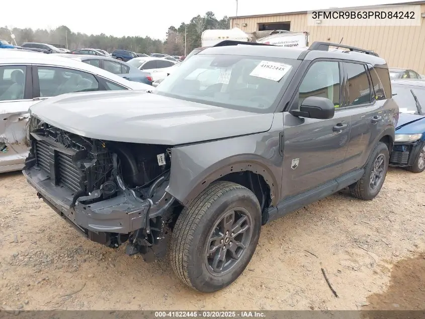 2023 Ford Bronco Sport Big Bend VIN: 3FMCR9B63PRD84242 Lot: 41822445