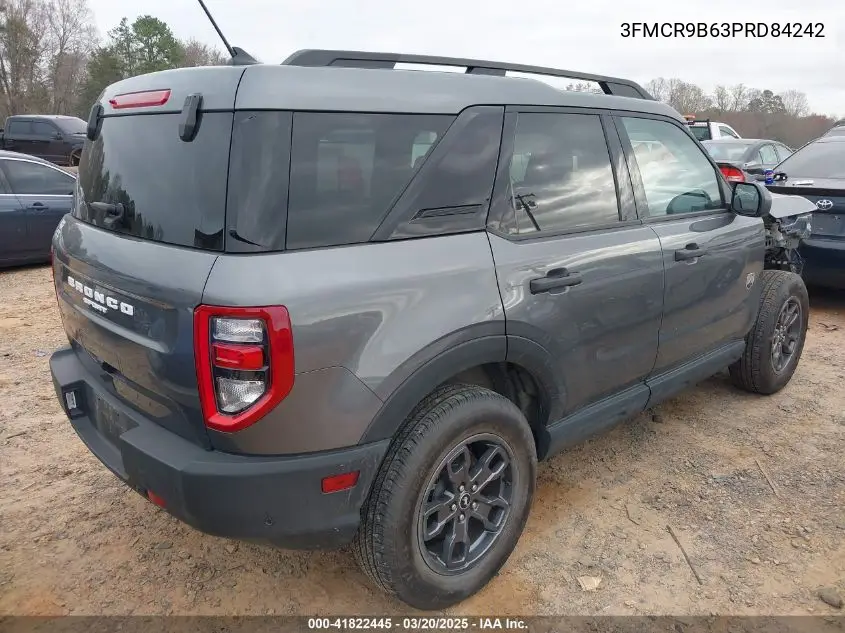2023 Ford Bronco Sport Big Bend VIN: 3FMCR9B63PRD84242 Lot: 41822445