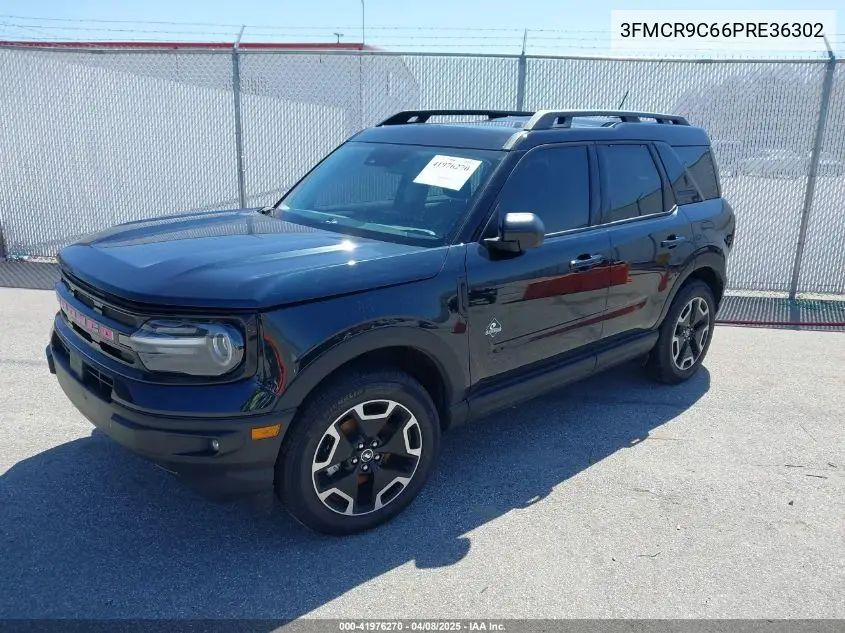 2023 Ford Bronco Sport Outer Banks VIN: 3FMCR9C66PRE36302 Lot: 41976270