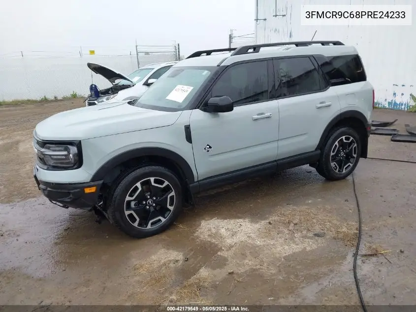 2023 Ford Bronco Sport Outer Banks VIN: 3FMCR9C68PRE24233 Lot: 42179549