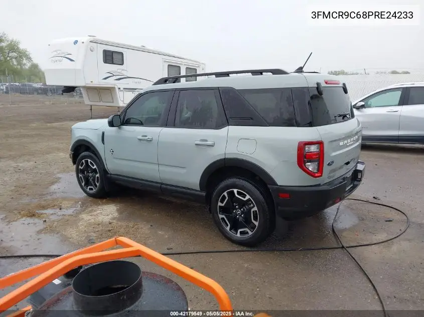 2023 Ford Bronco Sport Outer Banks VIN: 3FMCR9C68PRE24233 Lot: 42179549