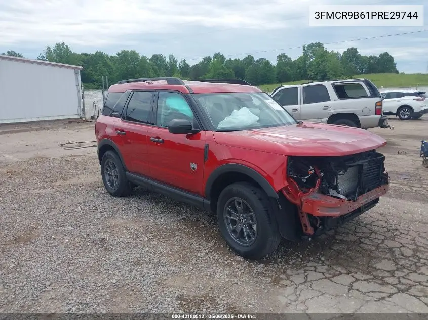2023 Ford Bronco Sport Big Bend VIN: 3FMCR9B61PRE29744 Lot: 42180512