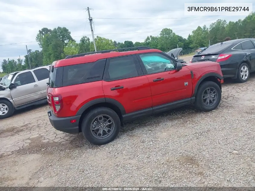 2023 Ford Bronco Sport Big Bend VIN: 3FMCR9B61PRE29744 Lot: 42180512