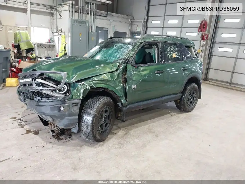 2023 Ford Bronco Sport Big Bend VIN: 3FMCR9B63PRD36059 Lot: 42198060