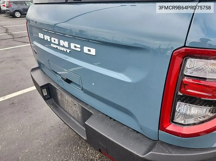 2023 Ford Bronco Sport Big Bend VIN: 3FMCR9B64PRD75758 Lot: 42240480