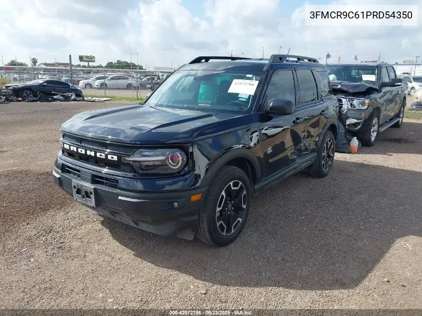 2023 Ford Bronco Sport Outer Banks VIN: 3FMCR9C61PRD54350 Lot: 42572706
