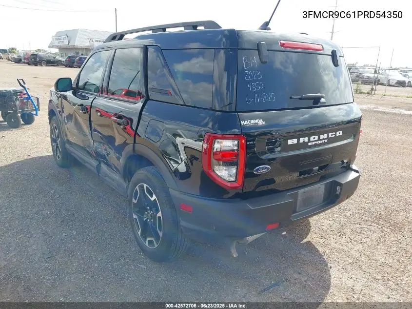 2023 Ford Bronco Sport Outer Banks VIN: 3FMCR9C61PRD54350 Lot: 42572706