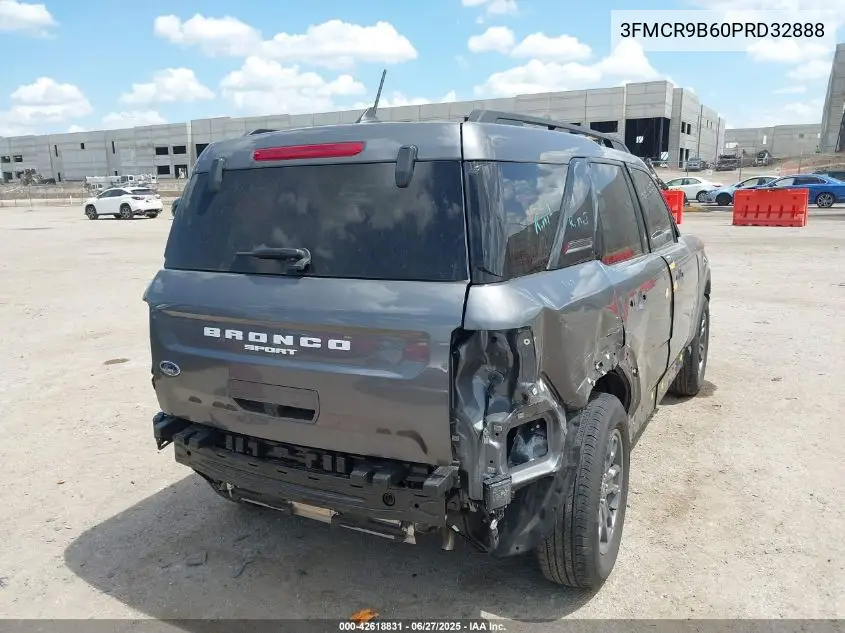 2023 Ford Bronco Sport Big Bend VIN: 3FMCR9B60PRD32888 Lot: 42618831