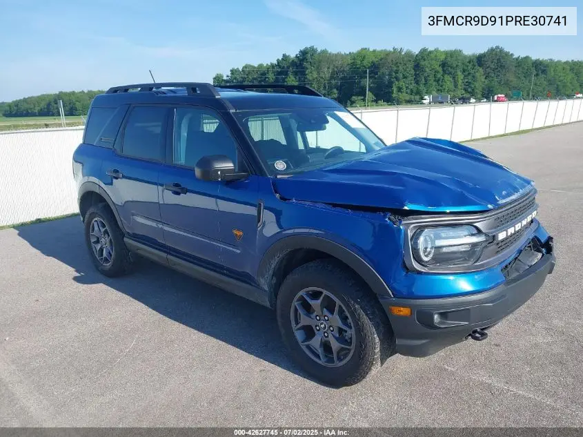 2023 Ford Bronco Sport Badlands VIN: 3FMCR9D91PRE30741 Lot: 42627745