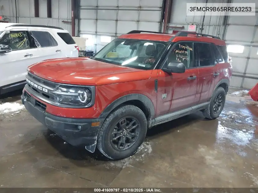 2024 Ford Bronco Sport Big Bend VIN: 3FMCR9B65RRE63253 Lot: 41609797
