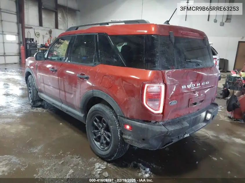 2024 Ford Bronco Sport Big Bend VIN: 3FMCR9B65RRE63253 Lot: 41609797