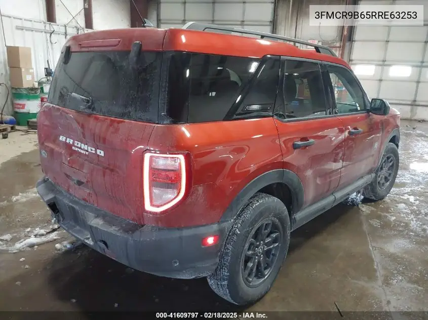 2024 Ford Bronco Sport Big Bend VIN: 3FMCR9B65RRE63253 Lot: 41609797