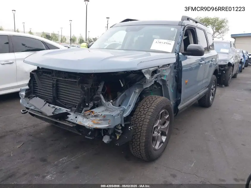 2024 Ford Bronco Sport Badlands VIN: 3FMCR9D96RRE01223 Lot: 42054986
