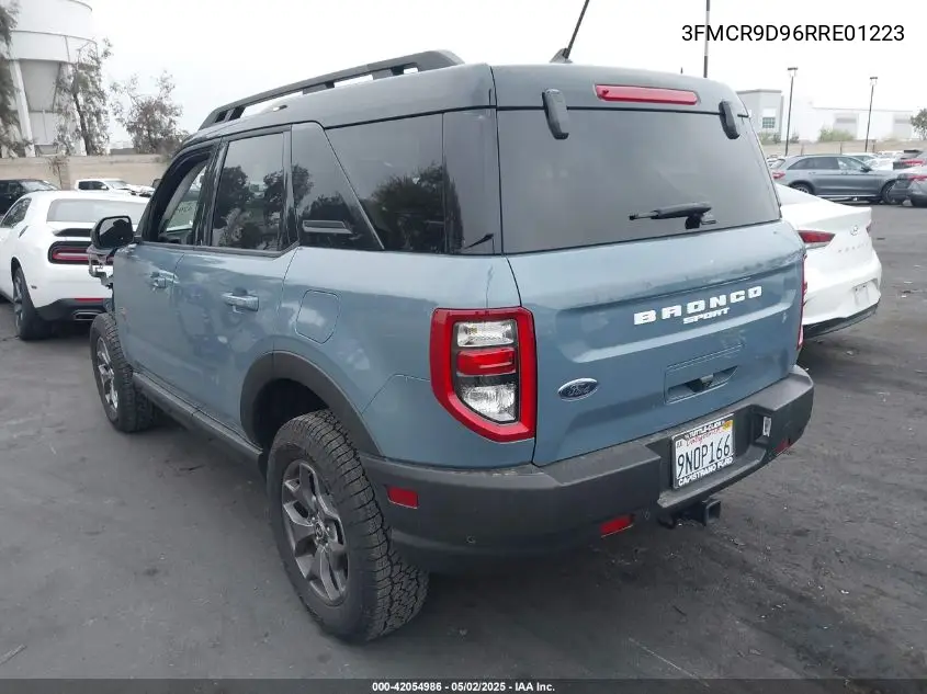 2024 Ford Bronco Sport Badlands VIN: 3FMCR9D96RRE01223 Lot: 42054986