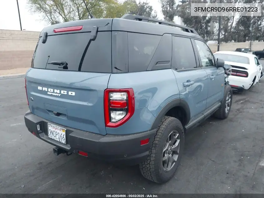 2024 Ford Bronco Sport Badlands VIN: 3FMCR9D96RRE01223 Lot: 42054986