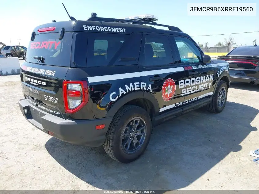 2024 Ford Bronco Sport Big Bend VIN: 3FMCR9B6XRRF19560 Lot: 42135097