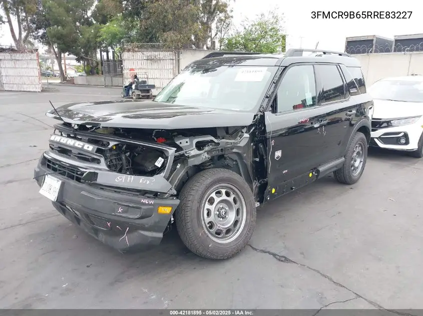 2024 Ford Bronco Sport Big Bend VIN: 3FMCR9B65RRE83227 Lot: 42181895
