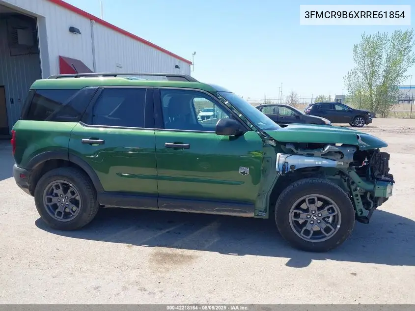 2024 Ford Bronco Sport Big Bend VIN: 3FMCR9B6XRRE61854 Lot: 42218164