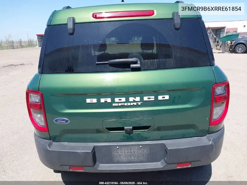 2024 Ford Bronco Sport Big Bend VIN: 3FMCR9B6XRRE61854 Lot: 42218164