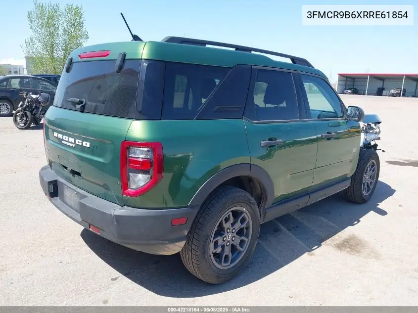 2024 Ford Bronco Sport Big Bend VIN: 3FMCR9B6XRRE61854 Lot: 42218164