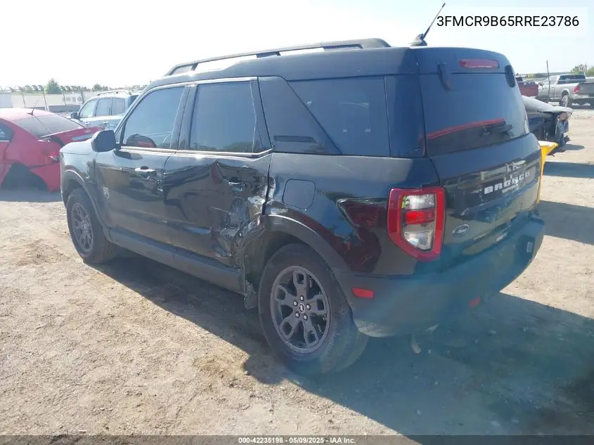 2024 Ford Bronco Sport Big Bend VIN: 3FMCR9B65RRE23786 Lot: 42235198