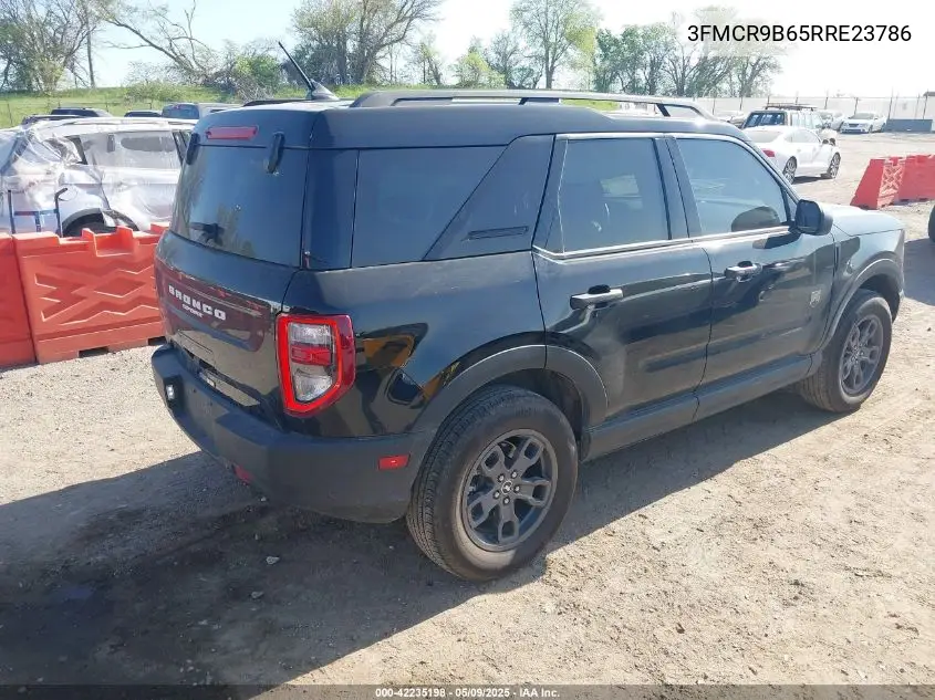 2024 Ford Bronco Sport Big Bend VIN: 3FMCR9B65RRE23786 Lot: 42235198