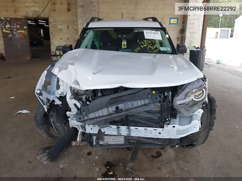 2024 Ford Bronco Sport Big Bend VIN: 3FMCR9B68RRE22292 Lot: 42537095