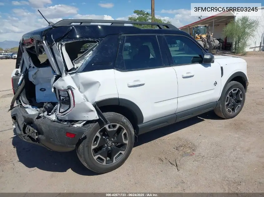 2024 Ford Bronco Sport Outer Banks VIN: 3FMCR9C65RRE03245 Lot: 42571723