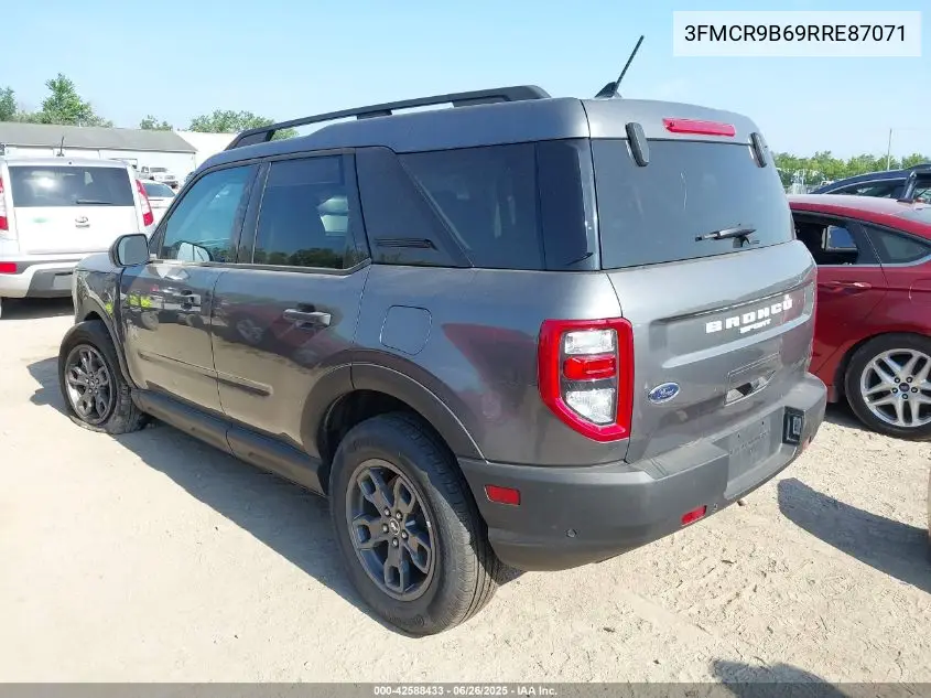 2024 Ford Bronco Sport Big Bend VIN: 3FMCR9B69RRE87071 Lot: 42588433
