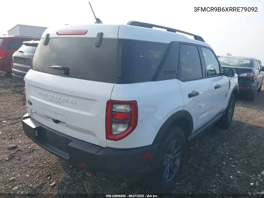 2024 Ford Bronco Sport Big Bend VIN: 3FMCR9B6XRRE79092 Lot: 42606485