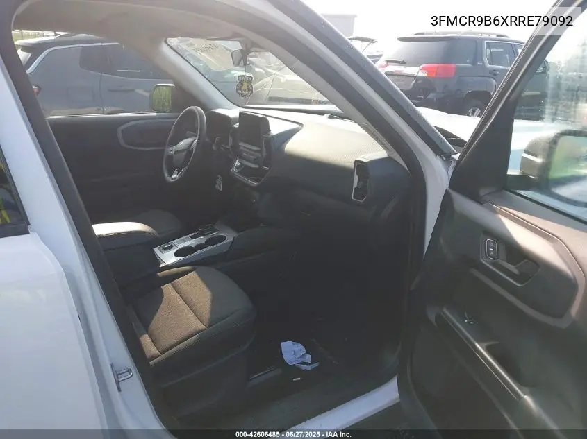 2024 Ford Bronco Sport Big Bend VIN: 3FMCR9B6XRRE79092 Lot: 42606485